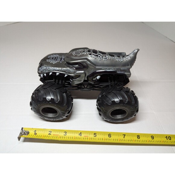Hot Wheels Monster Jam 1:24 Scale Mega-Wrex Gray Version - Picture 1 of 6